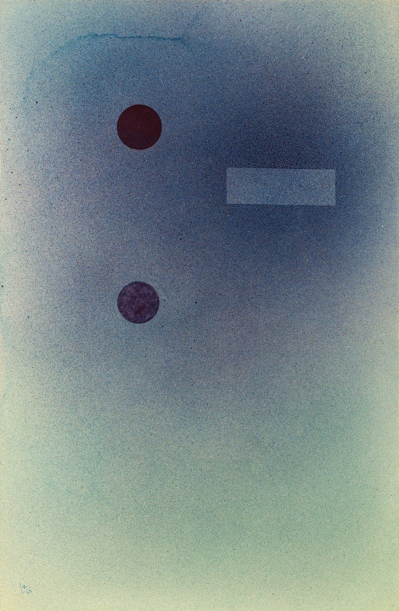 Dois para um Dois para um, 1933. de Wassily Kandinsky