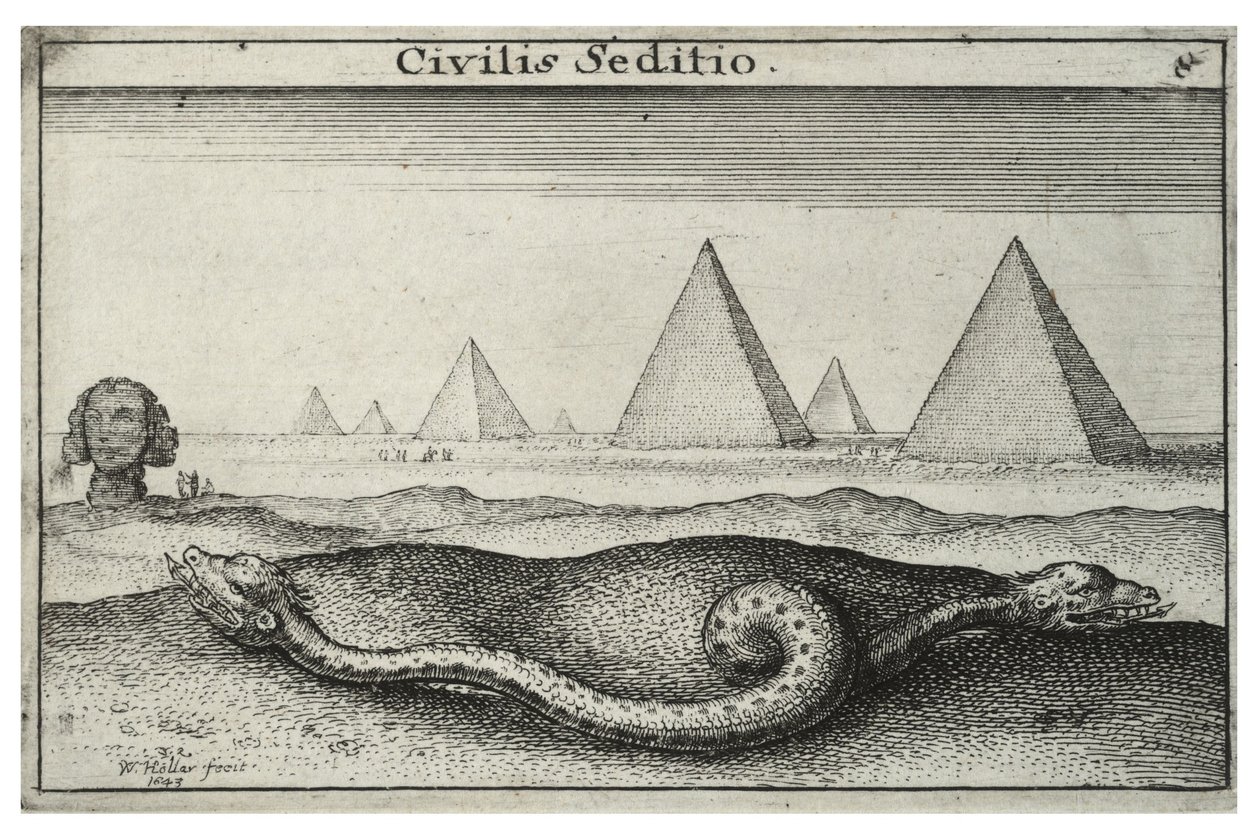 Discórdia civil de Wenceslaus Hollar
