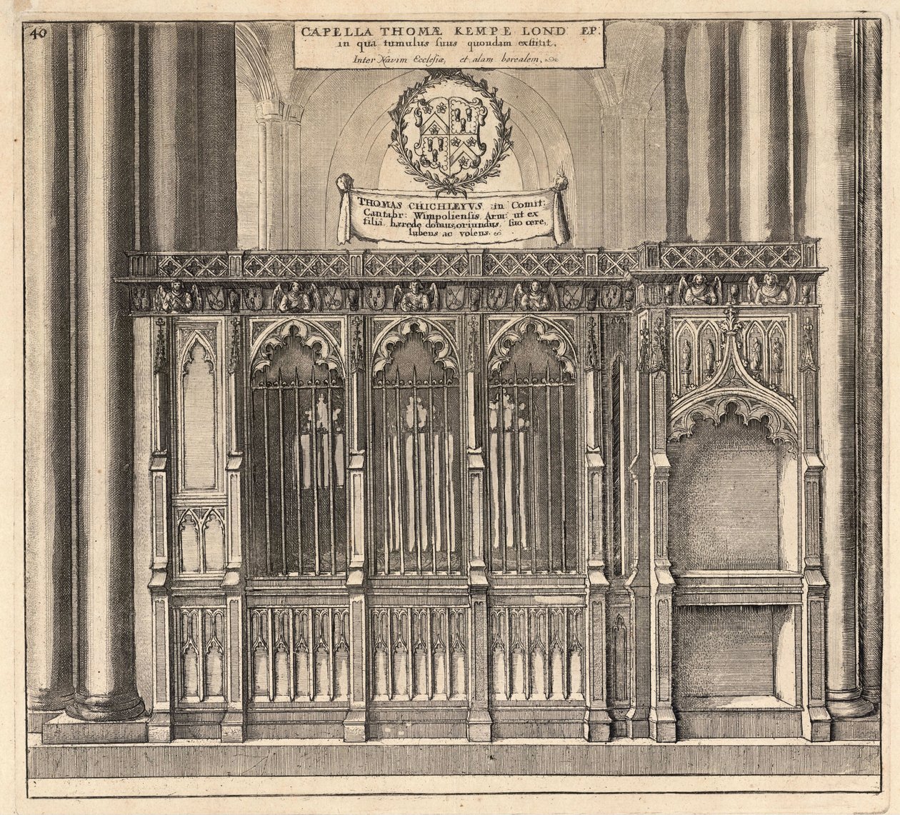Kempe (monumento) de Wenceslaus Hollar