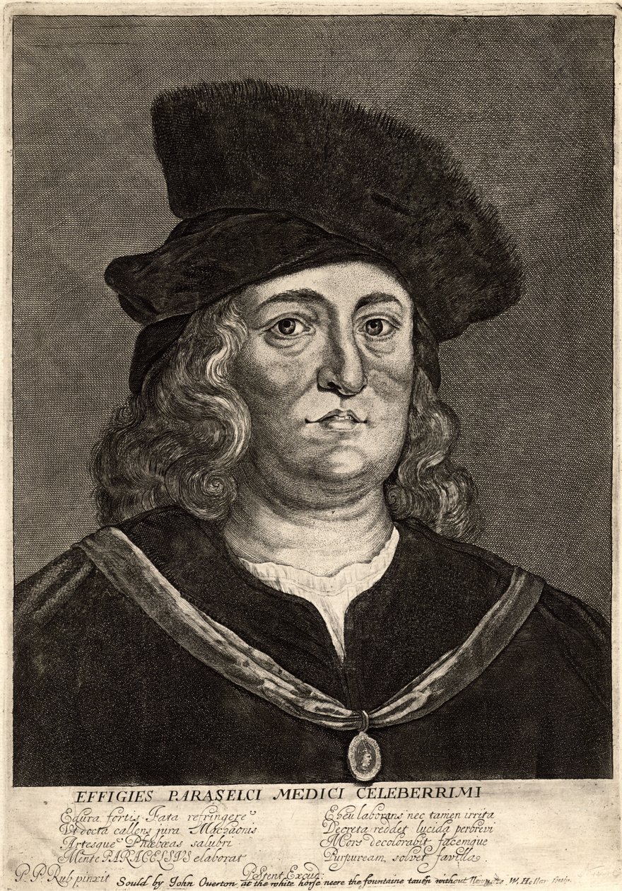 Paracelso Estado 2 de Wenceslaus Hollar