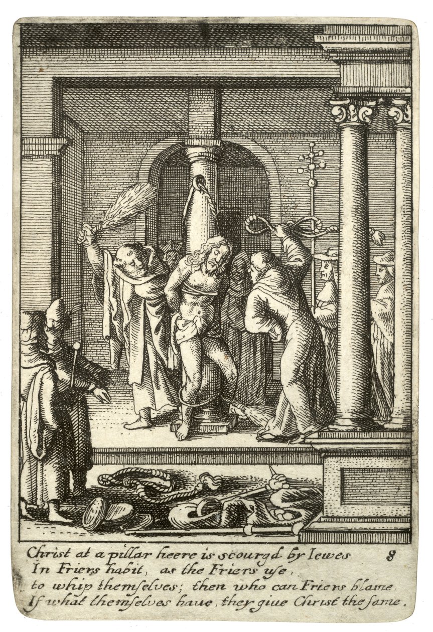 A flagelação de Wenceslaus Hollar