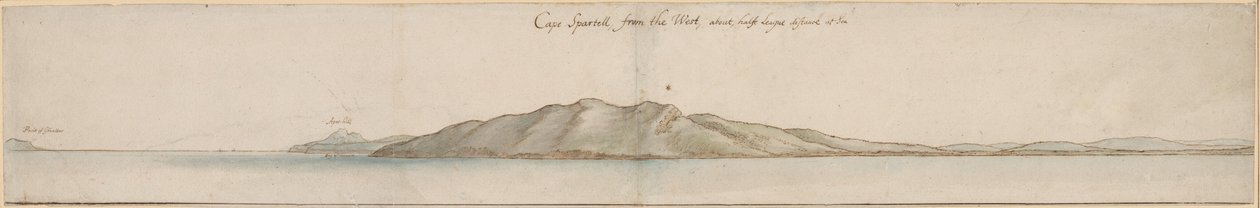 Cabo Spartell do oeste de Wenceslaus Hollar