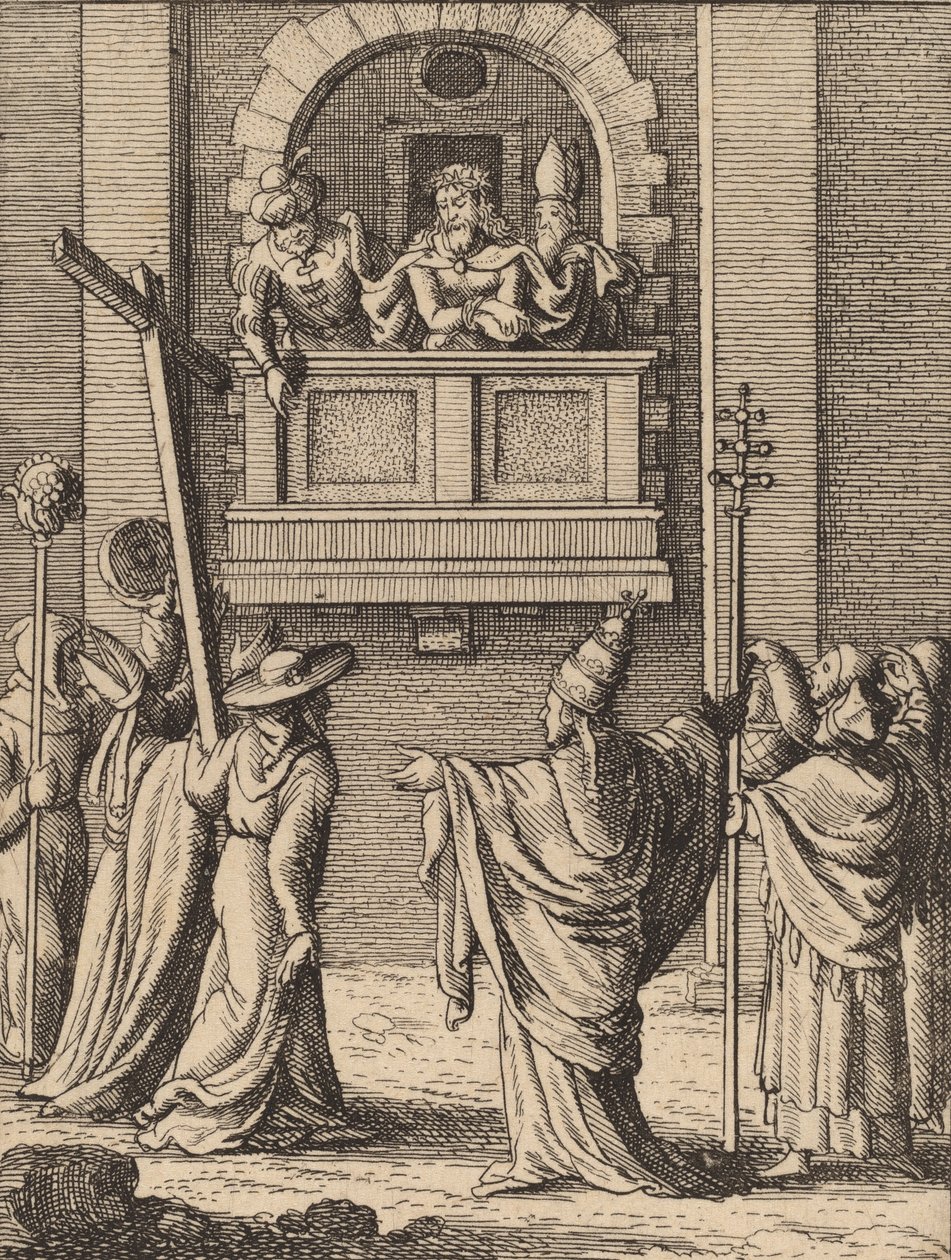 Veja o homem. de Wenceslaus Hollar