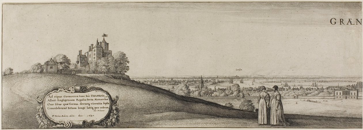 Greenwich de Wenceslaus Hollar