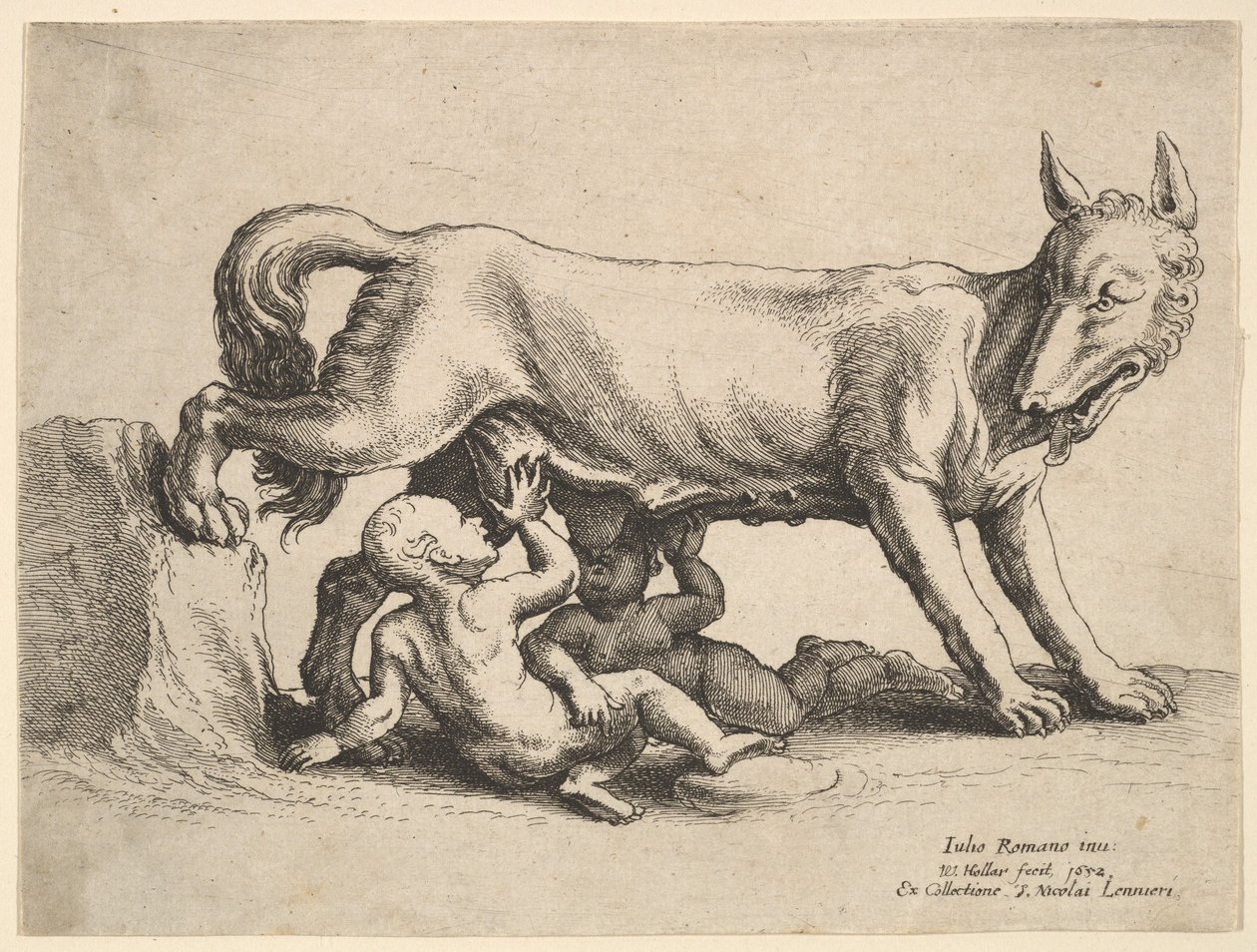 Romulus, 1652. de Wenceslaus Hollar