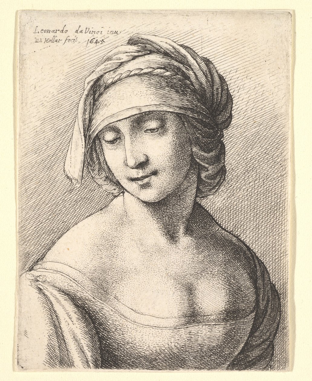 Santa Ana, 1645. de Wenceslaus Hollar
