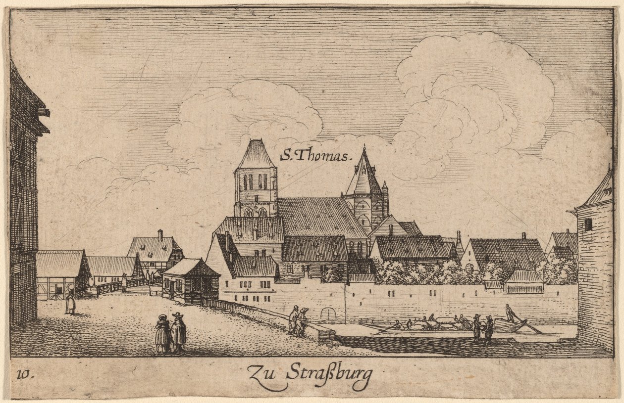 Estrasburgo de Wenceslaus Hollar