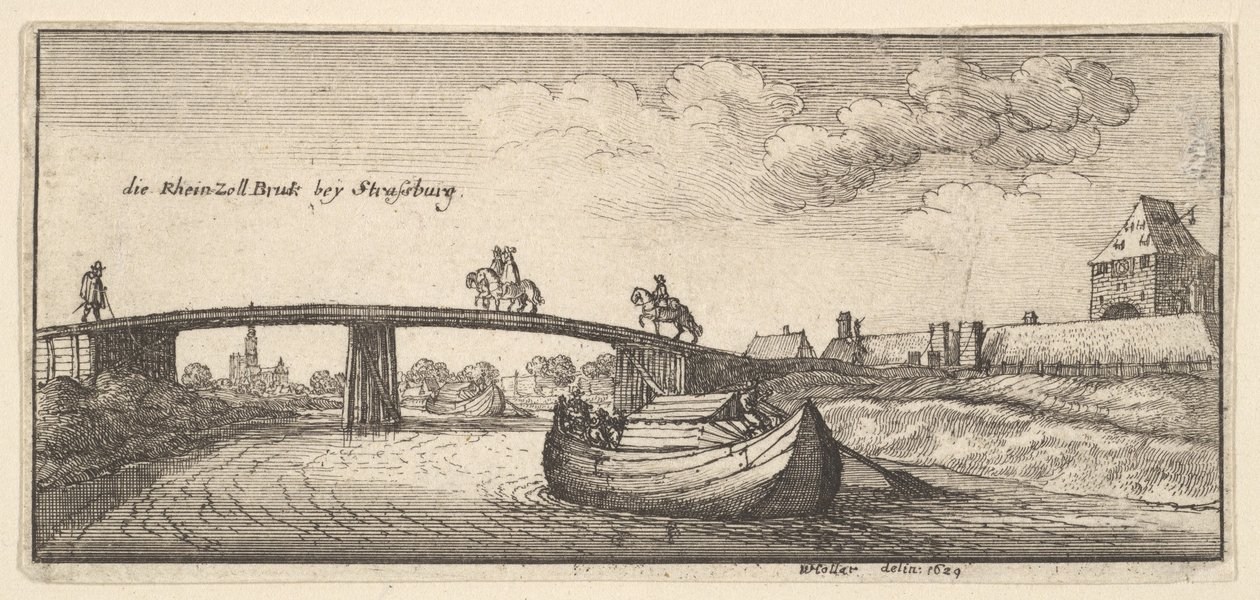 Estrasburgo, 1629. de Wenceslaus Hollar