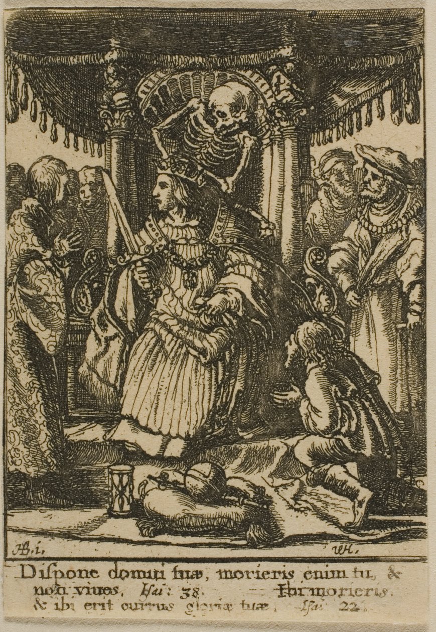 O Imperador e a Morte de Wenceslaus Hollar