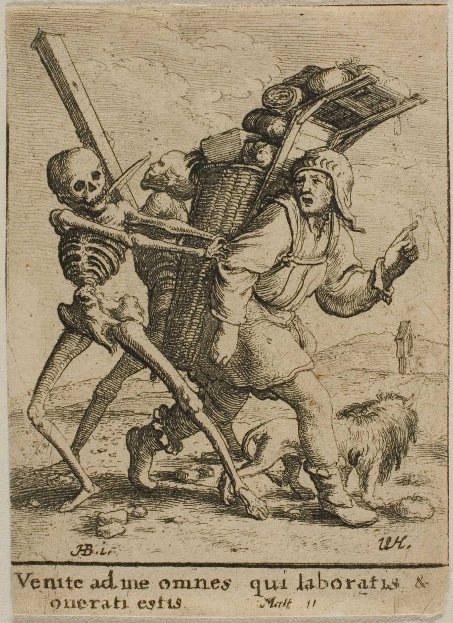O mascate e a morte de Wenceslaus Hollar