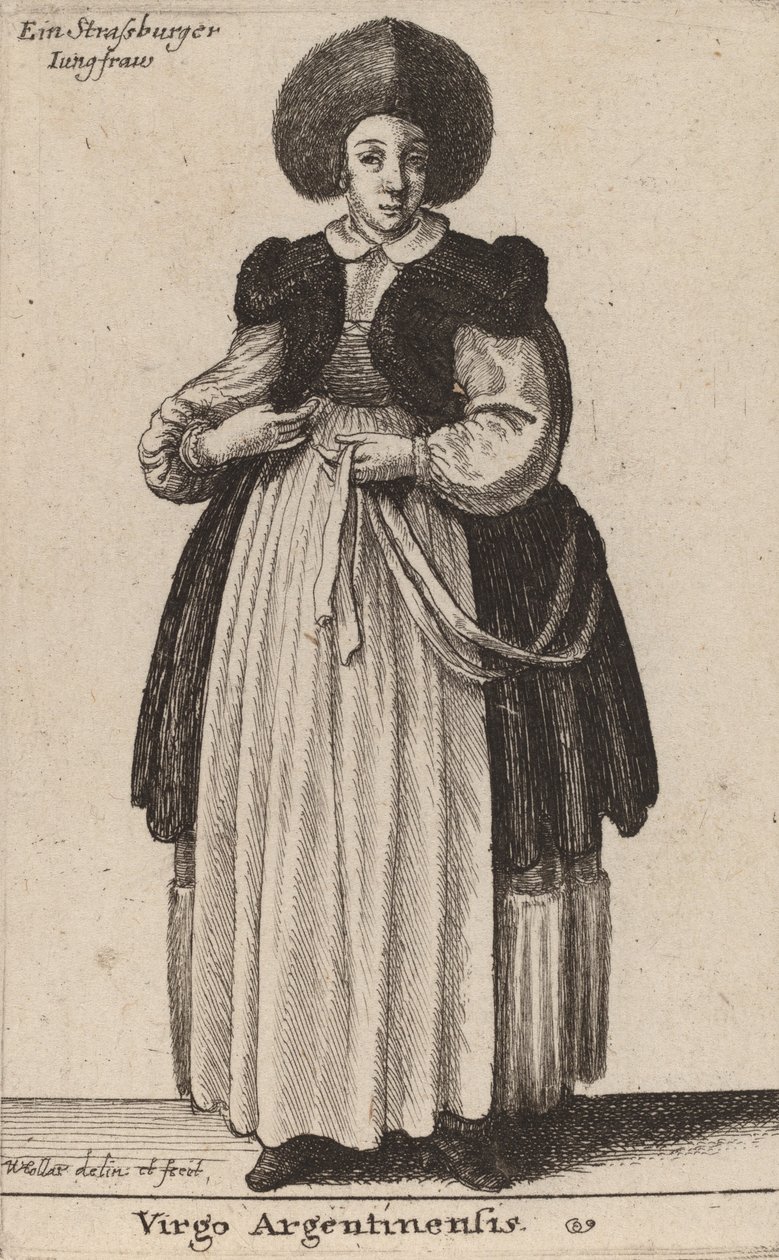 A Virgem da Argentina de Wenceslaus Hollar