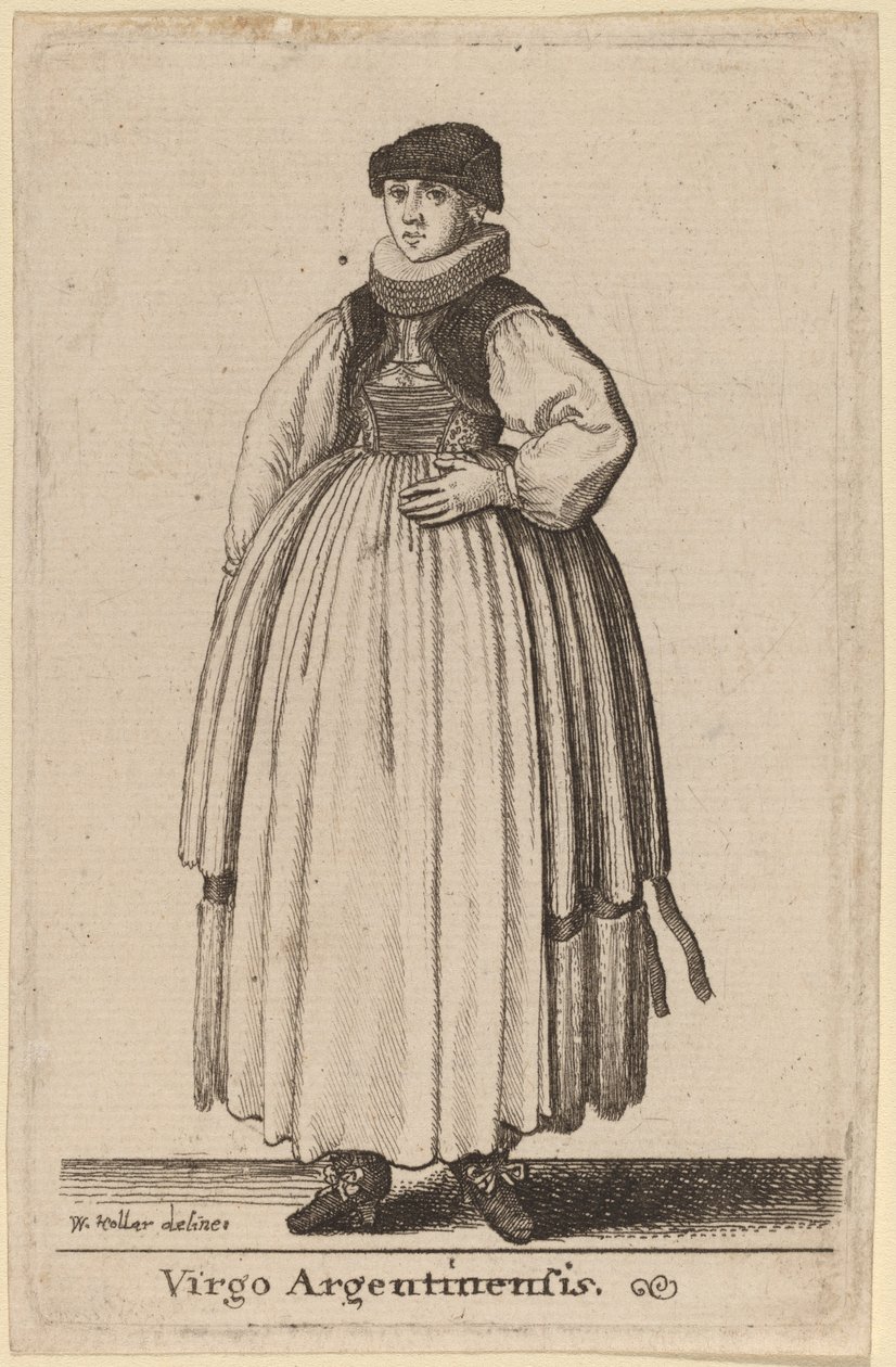 Virgem de Estrasburgo de Wenceslaus Hollar