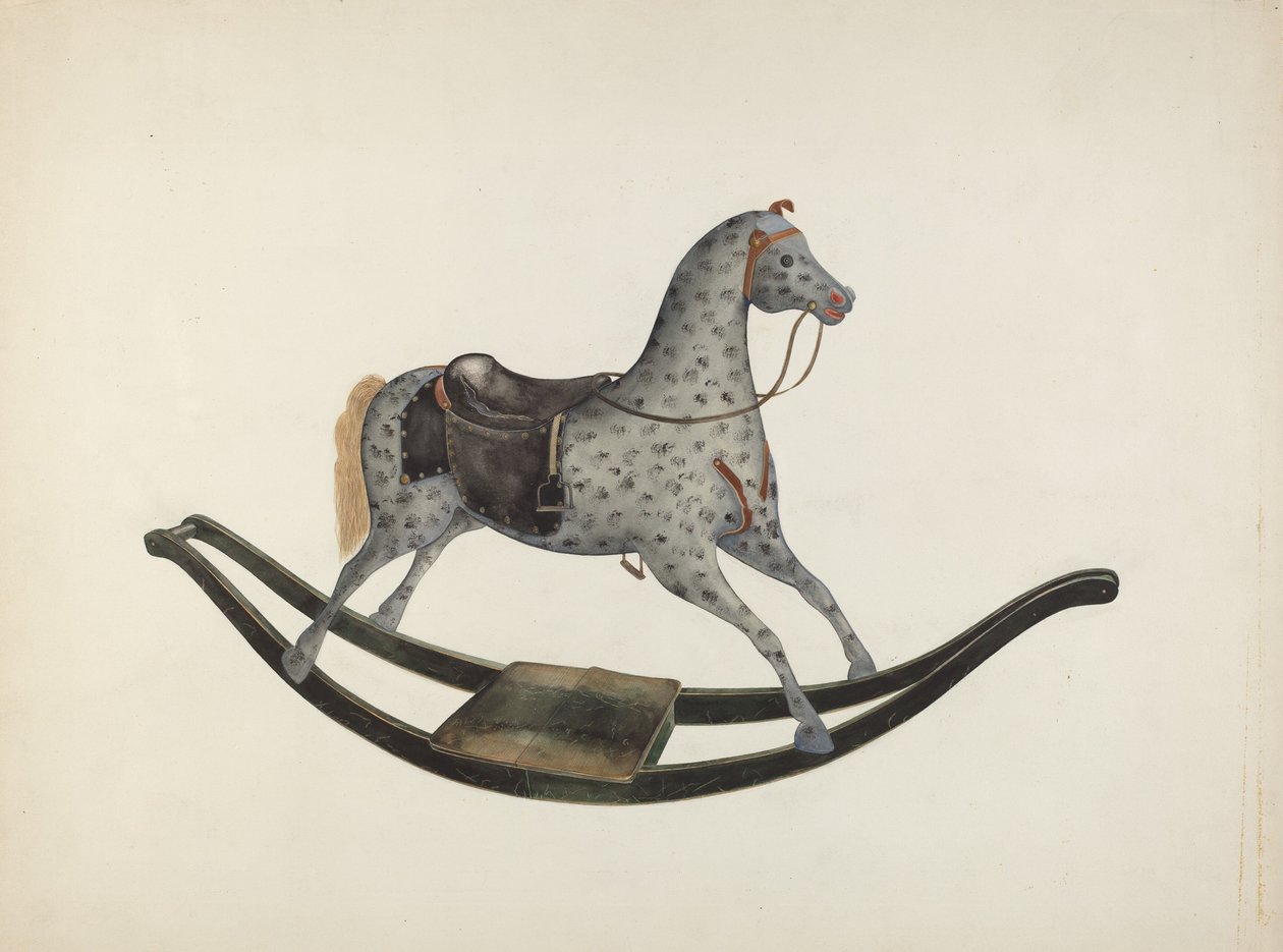 Hobby Horse, c. 1941. de Wilbur M Rice