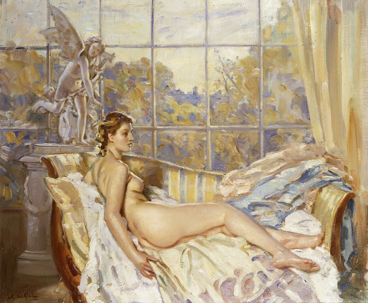O Rapaz Alado de Wilfred Gabriel de Glehn