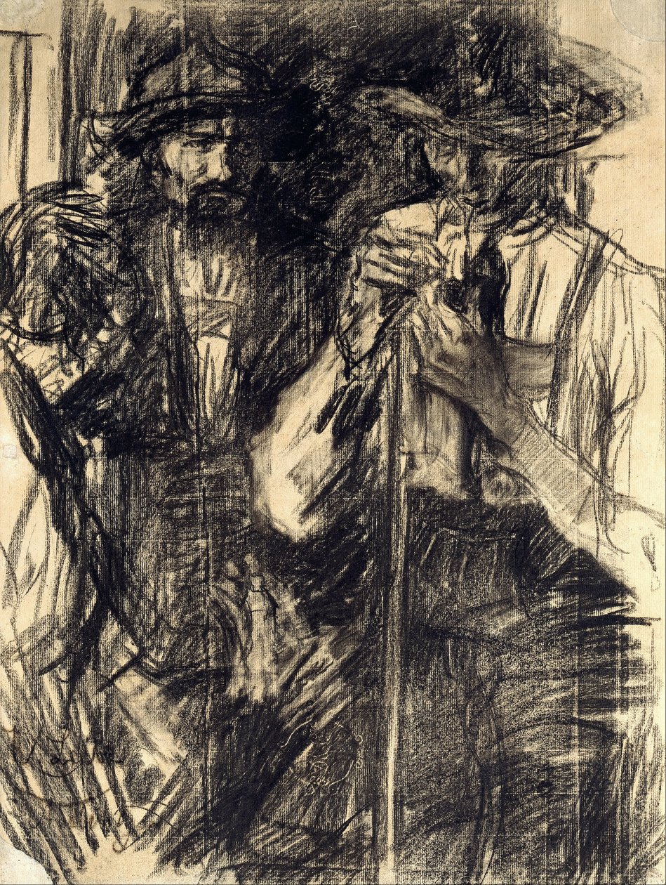 Os caçadores de Wilhelm Maria Hubertus Leibl