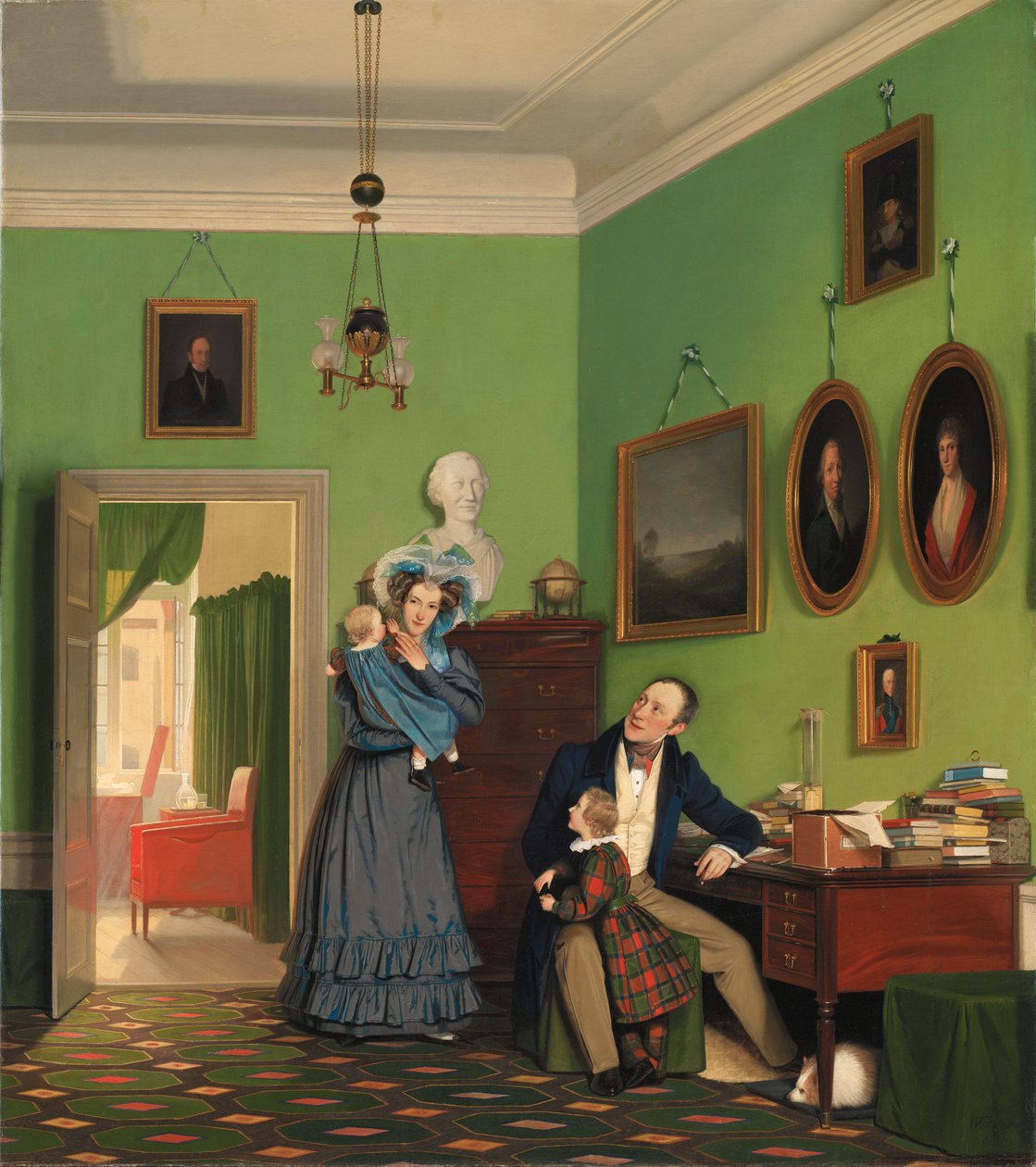 A Família Waagepetersen de Wilhelm Bendz