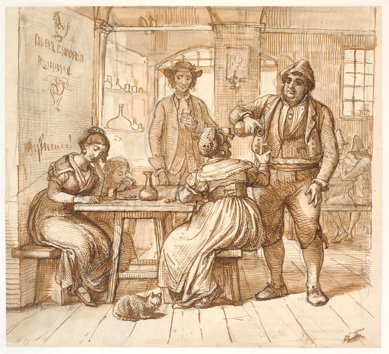 Osterisceno de Wilhelm Marstrand