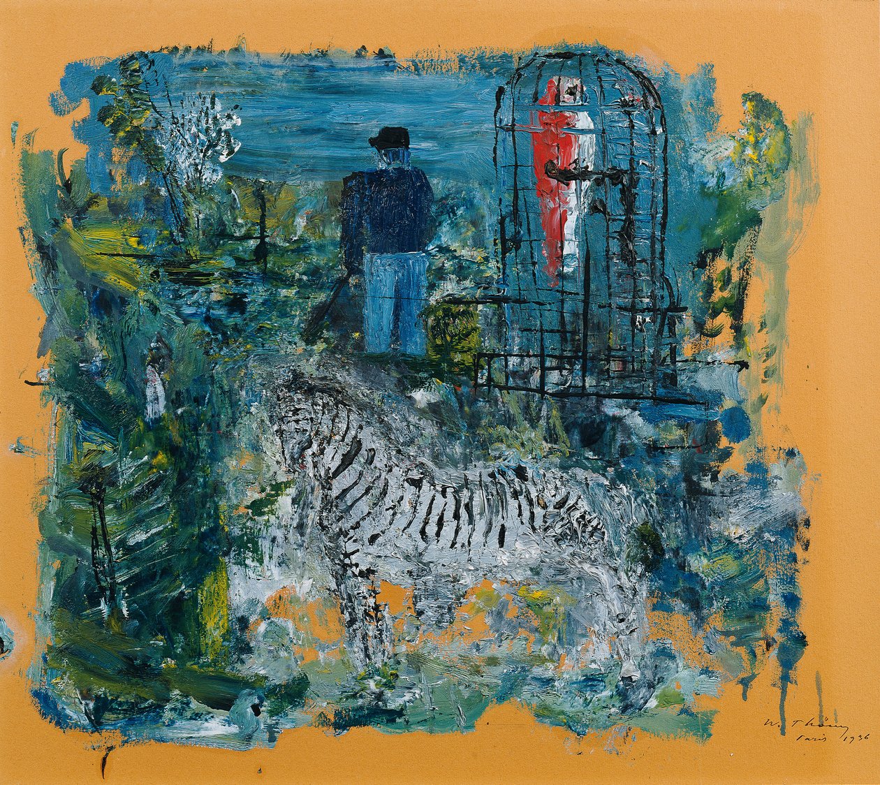 Jardin des Plantes em Paris de Wilhelm Thöny