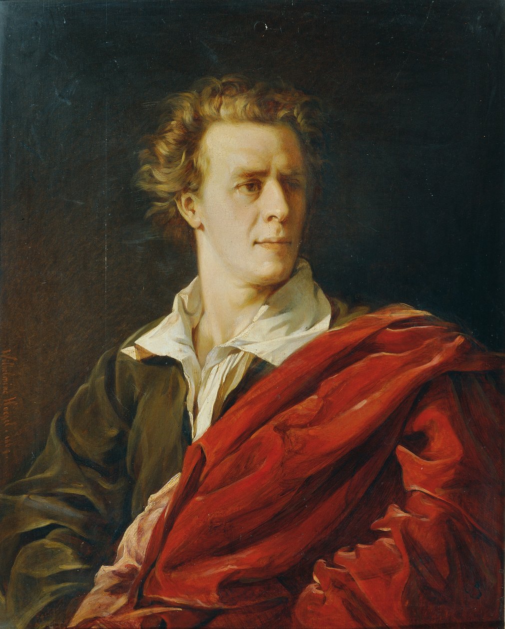 O ator Josef Lewinsky de Wilhelmine Högel
