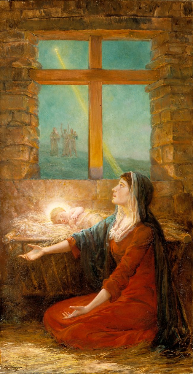 Manhã de Natal, 1908. de Will H. Low