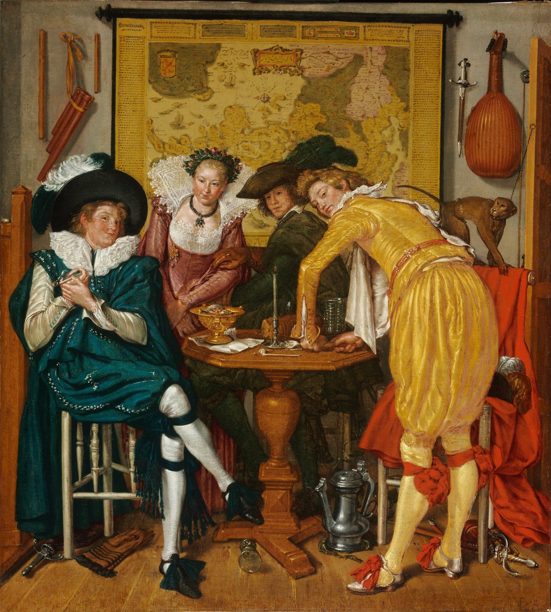 Merry Company de Willem Pietersz Buytewech