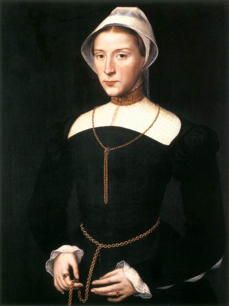 Retrato de uma senhora de Willem Key