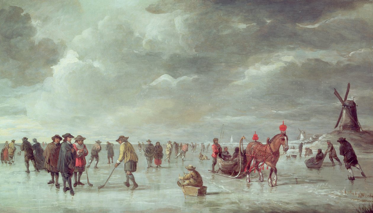 Patinadores de Willem Kool or Koolen