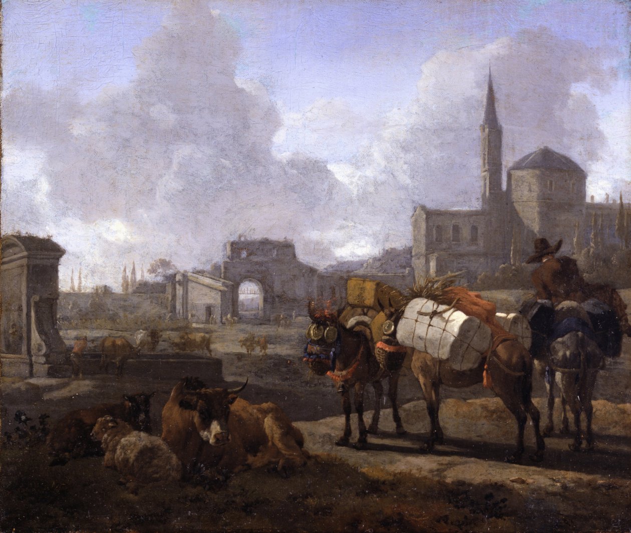 Paisagem Clássica de Willem Romeyn