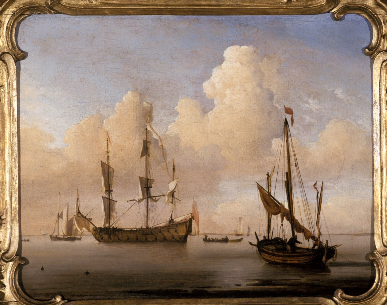 Seascape de Willem van de Velde