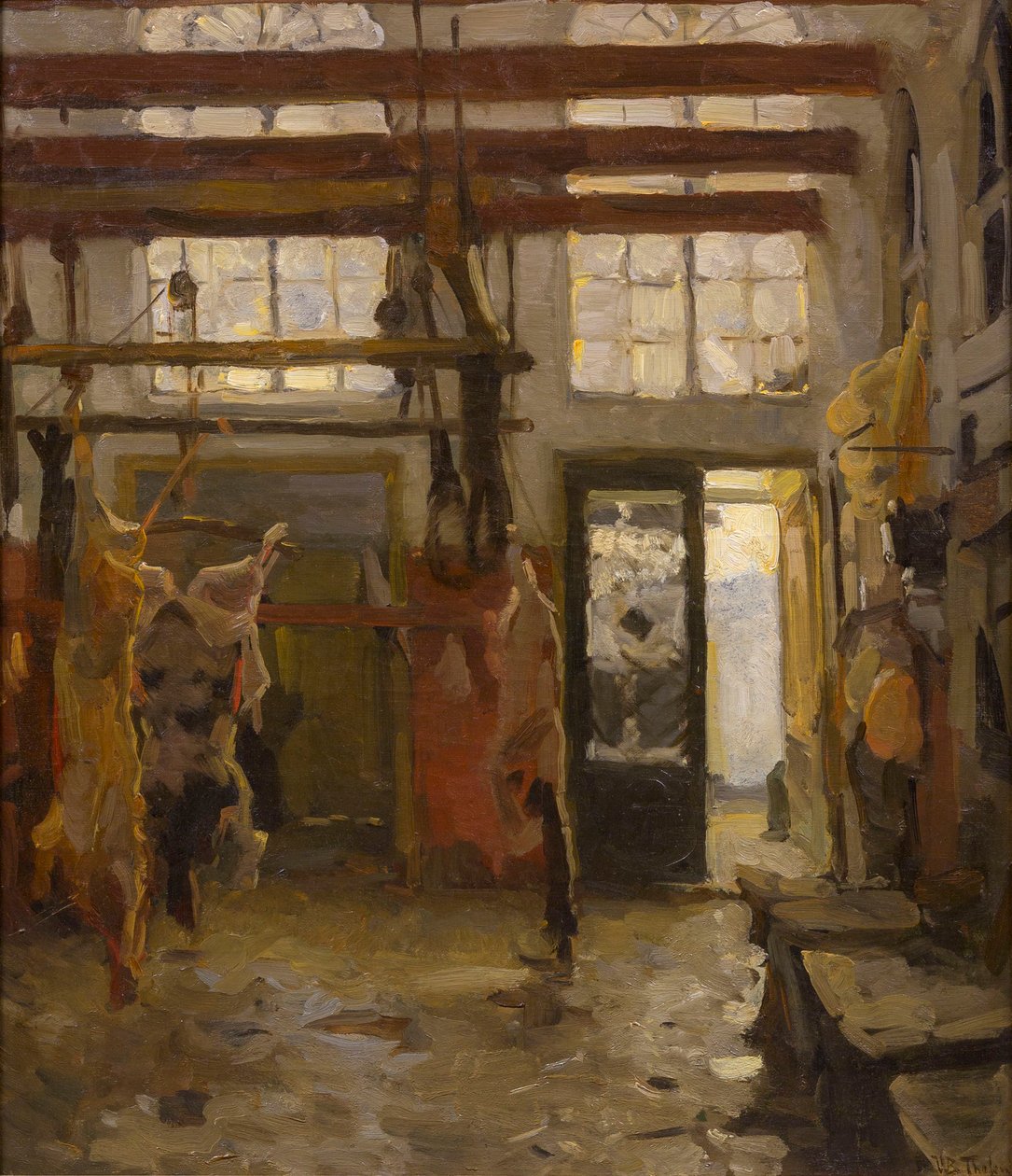 Matadouro, 1890. de Willem Bastiaan Tholen