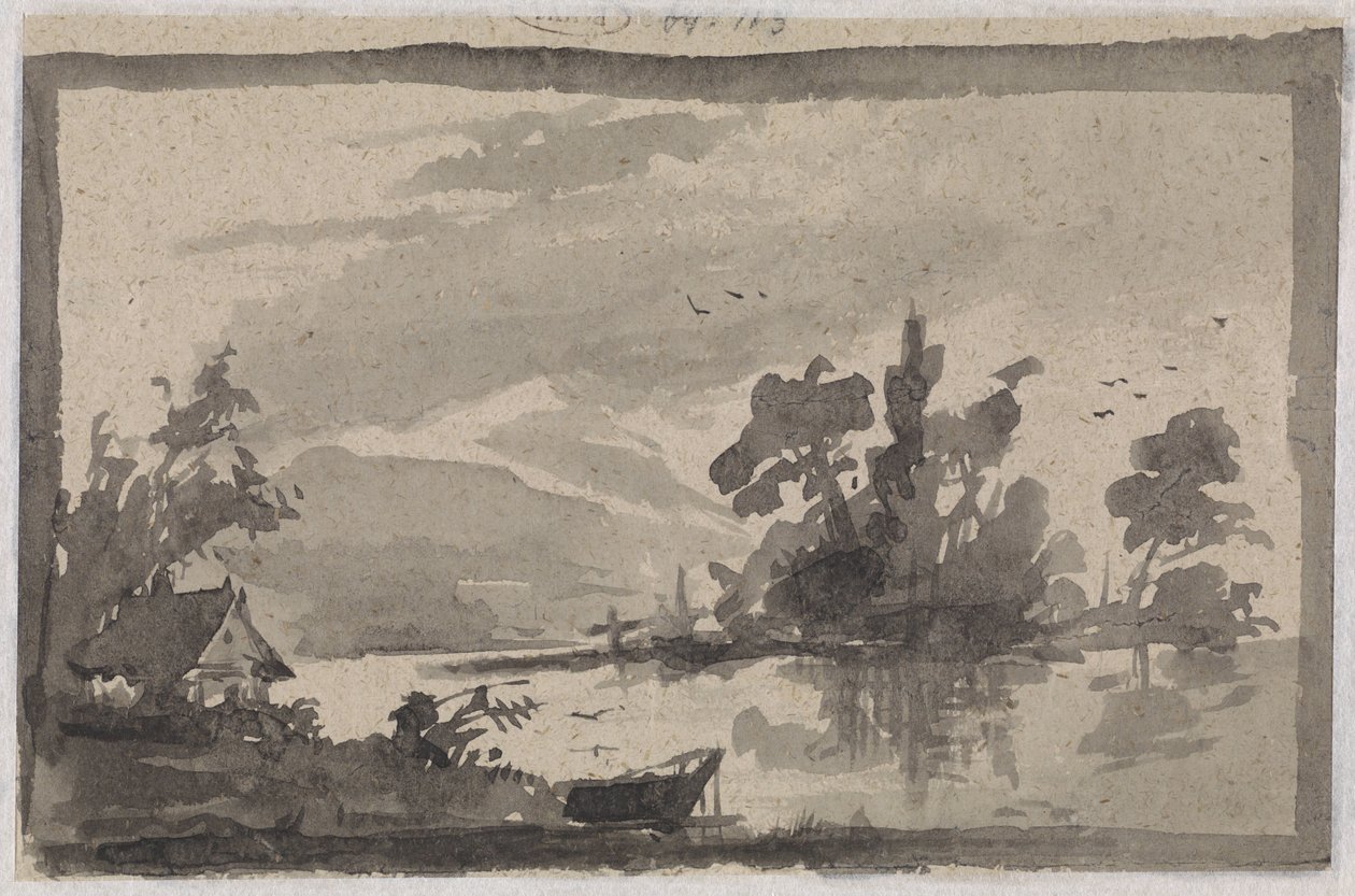Paisagem fluvial de Willem de Famars Testas