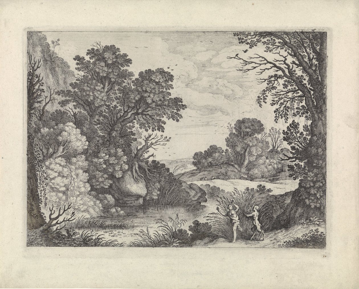Pan e Syrinx de Willem van Nieulandt (II)