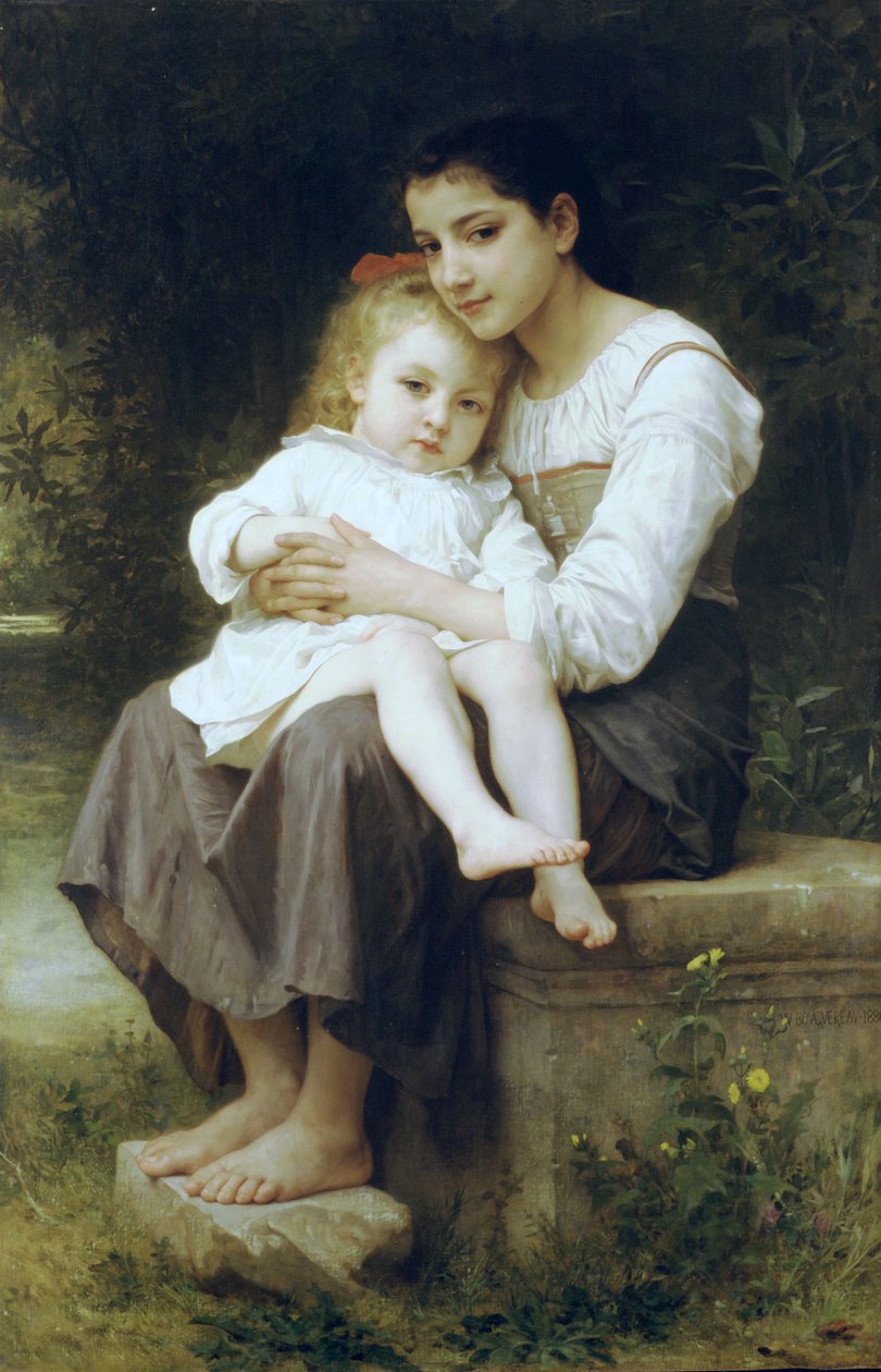 Grande irmã de William Adolphe Bouguereau