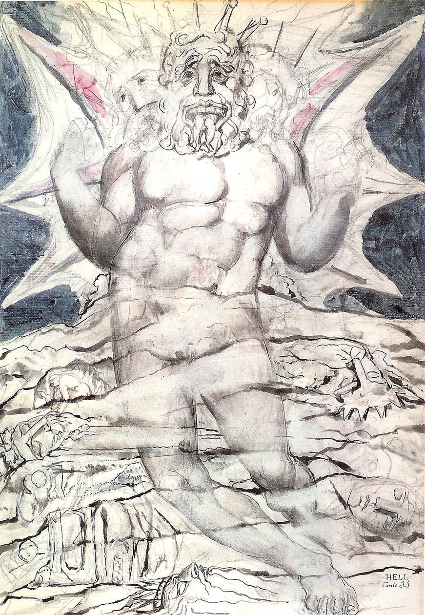 Inferno, música 34: Lúcifer de William Blake