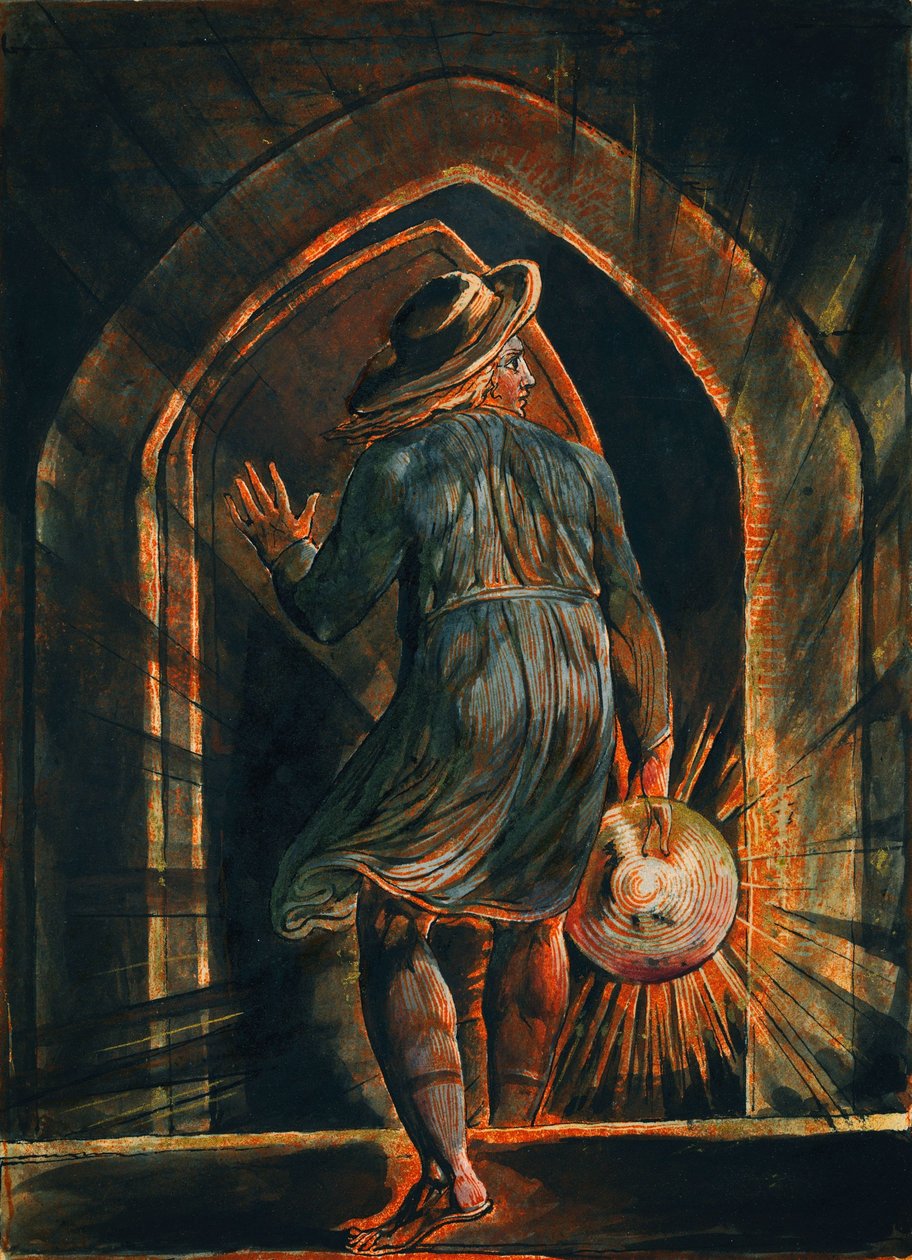 A entrada da sepultura de William Blake