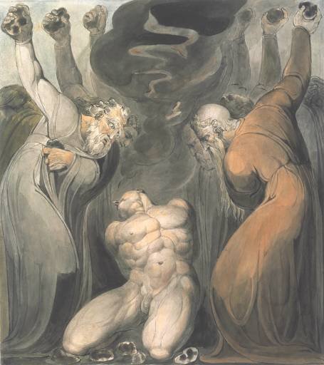 O Blasphemer de William Blake
