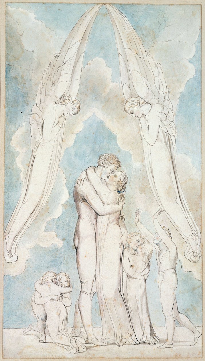A sepultura, objeto 17 de William Blake