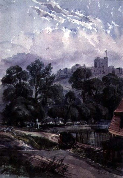Castelo de Dover de Henry William Burgess
