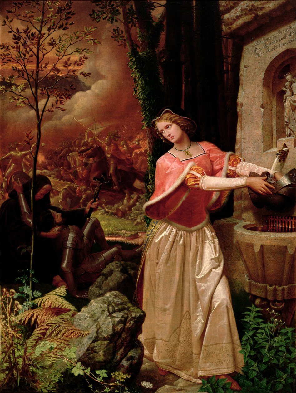 A morte de Marmion de William Cave Thomas