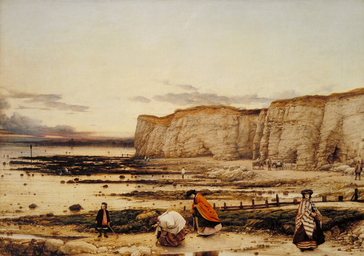 Baía de Pegwell, Kent de William Dyce