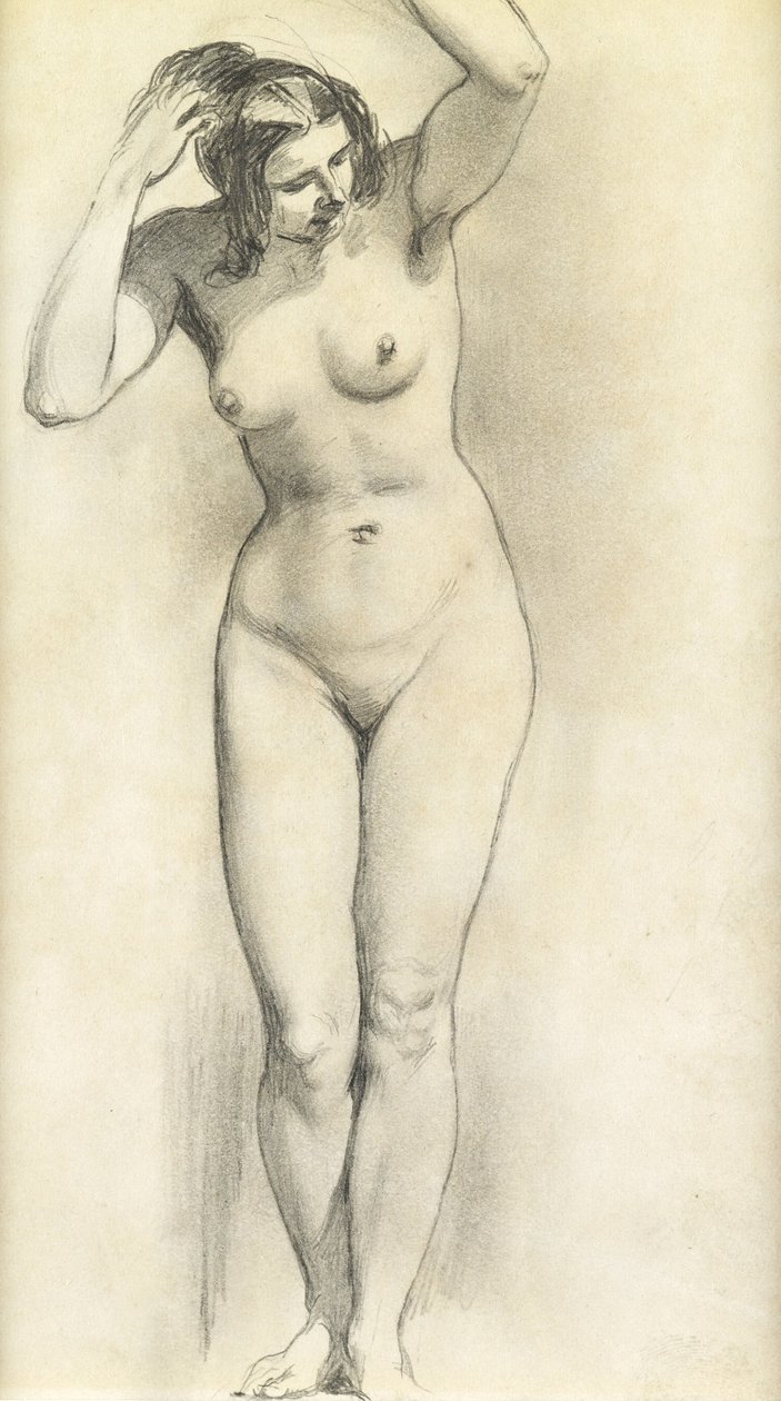Em pé nu de William Edward Frost