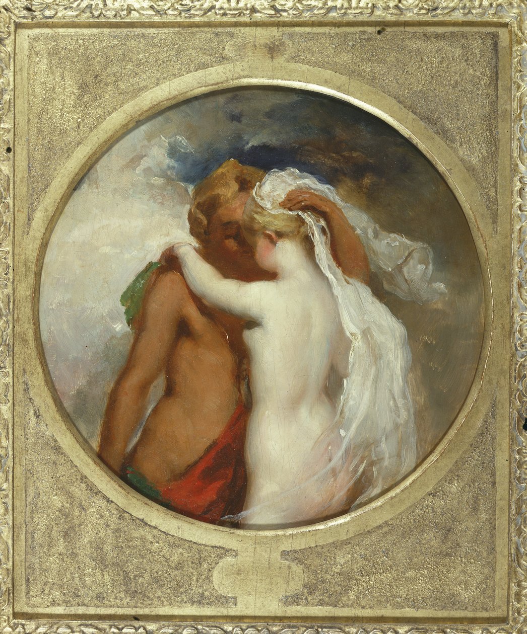 Cupido e Psique de William Etty