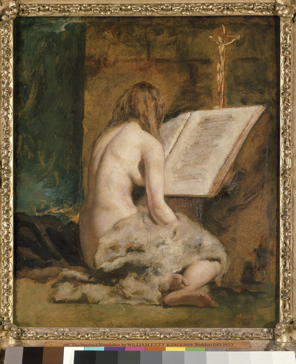 A Madalena Penitente de William Etty