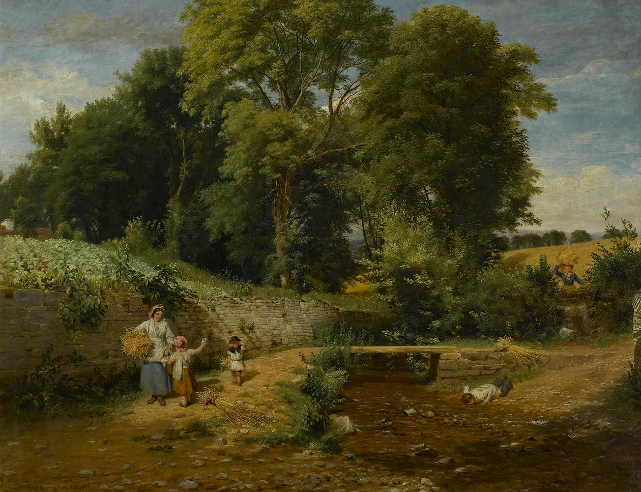 O Ford, 1860 de William Frederick Witherington