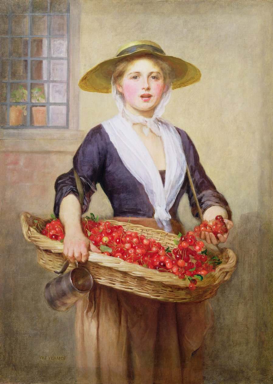 Cereja madura de William Frederick Yeames
