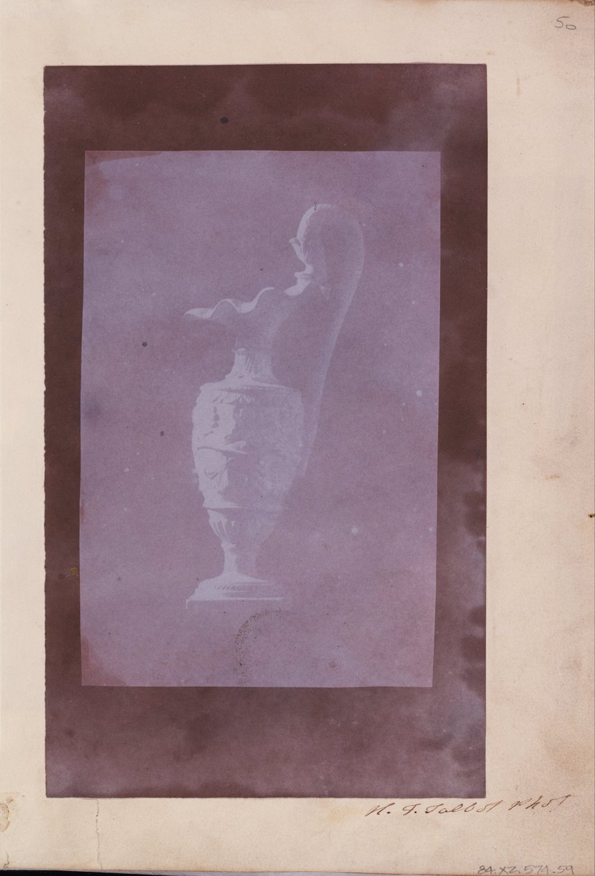 (Vaso maltesa) de William Henry Fox Talbot