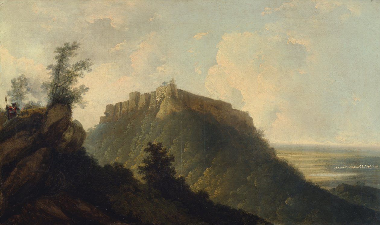 O forte de Bidjegur de William Hodges