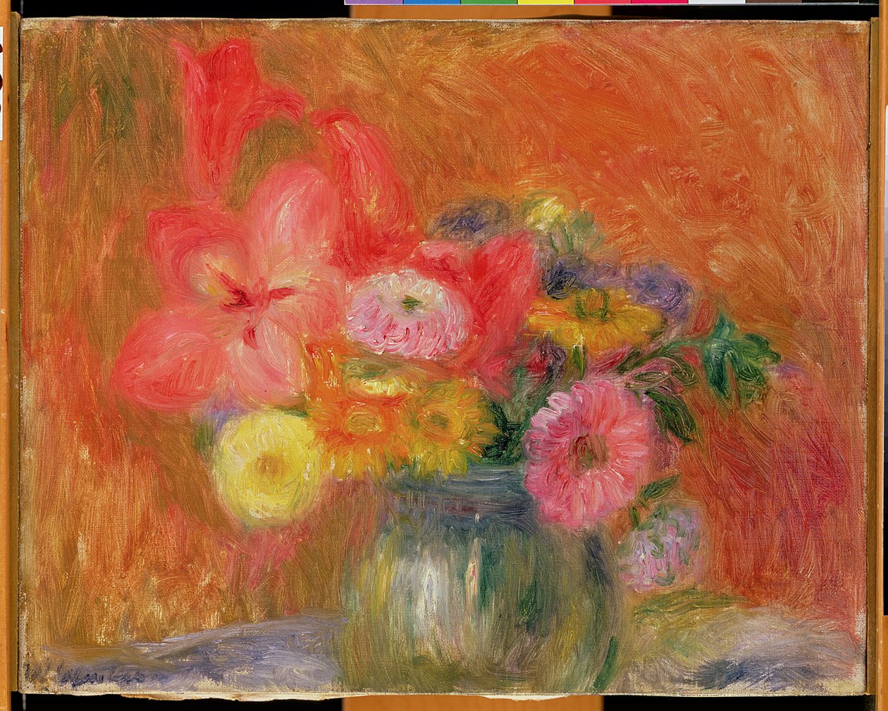 Tigela de flores de William James Glackens