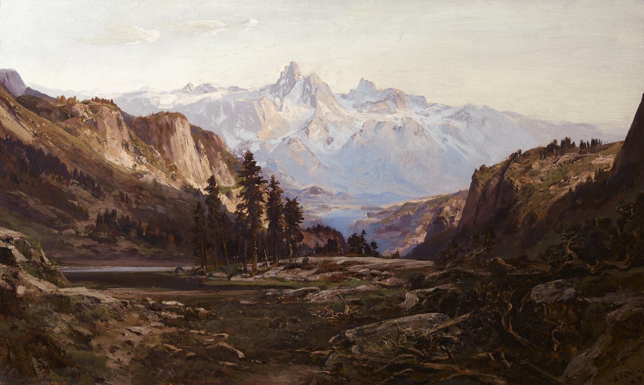 Manhã, californiano de William Keith
