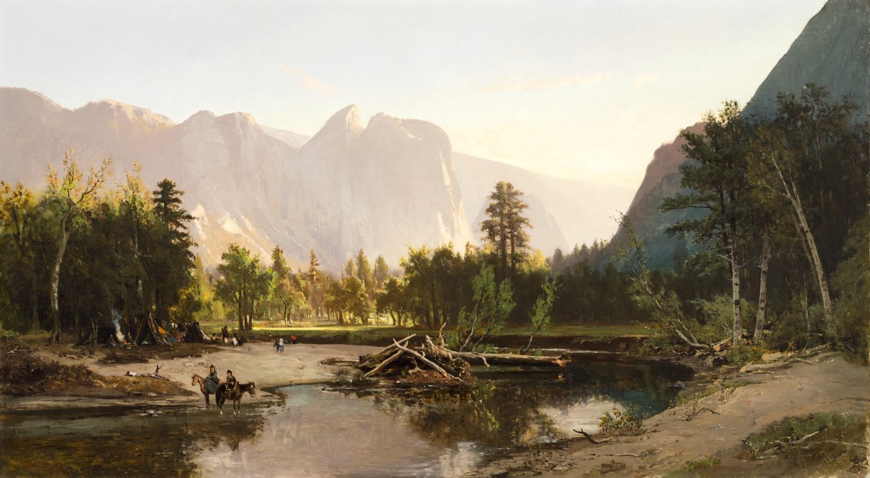 Vale de Yosemite, 1875 de William Keith